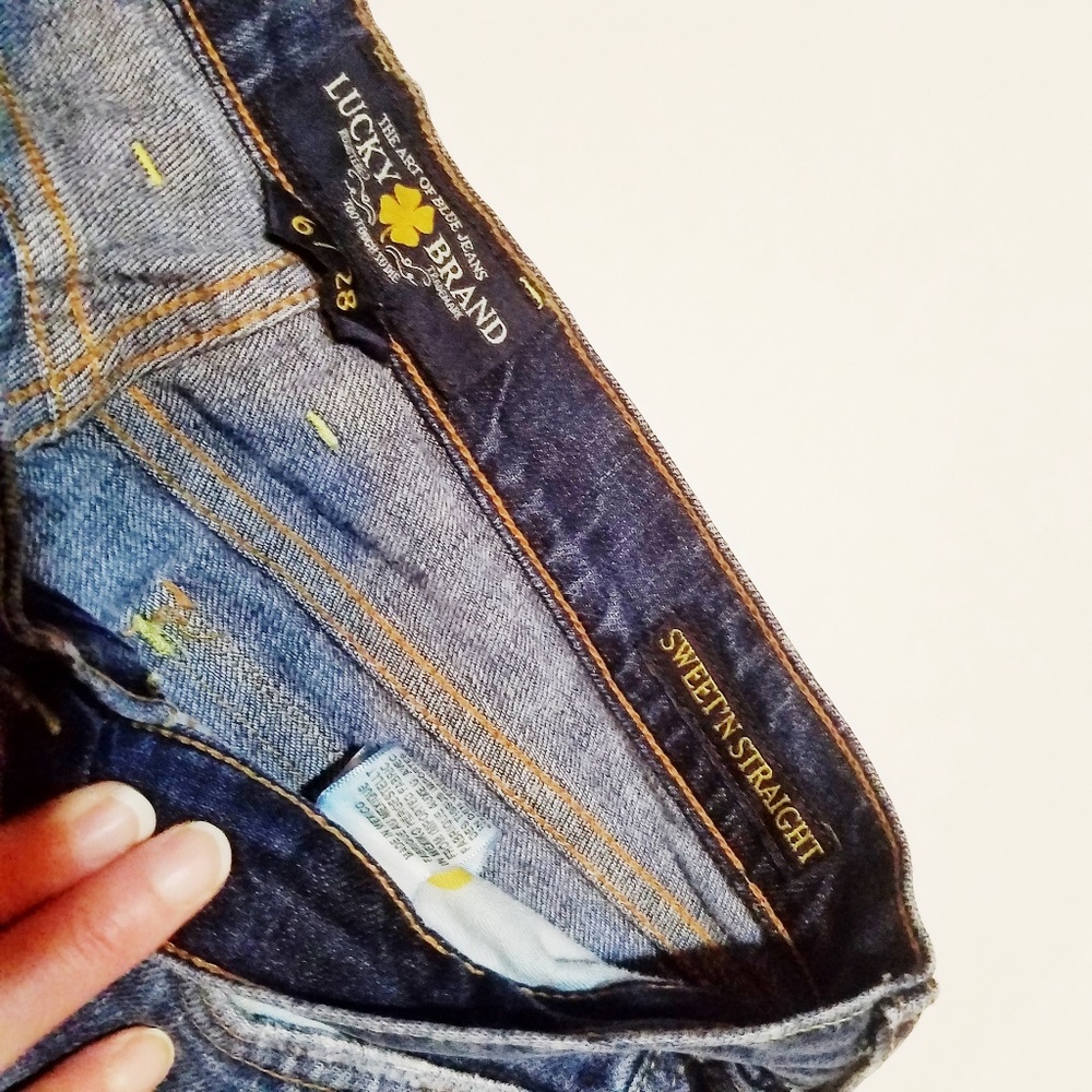 Lucky Brand Womans 6/28 Sweet'N Straight Crop - Picture 6 of 8